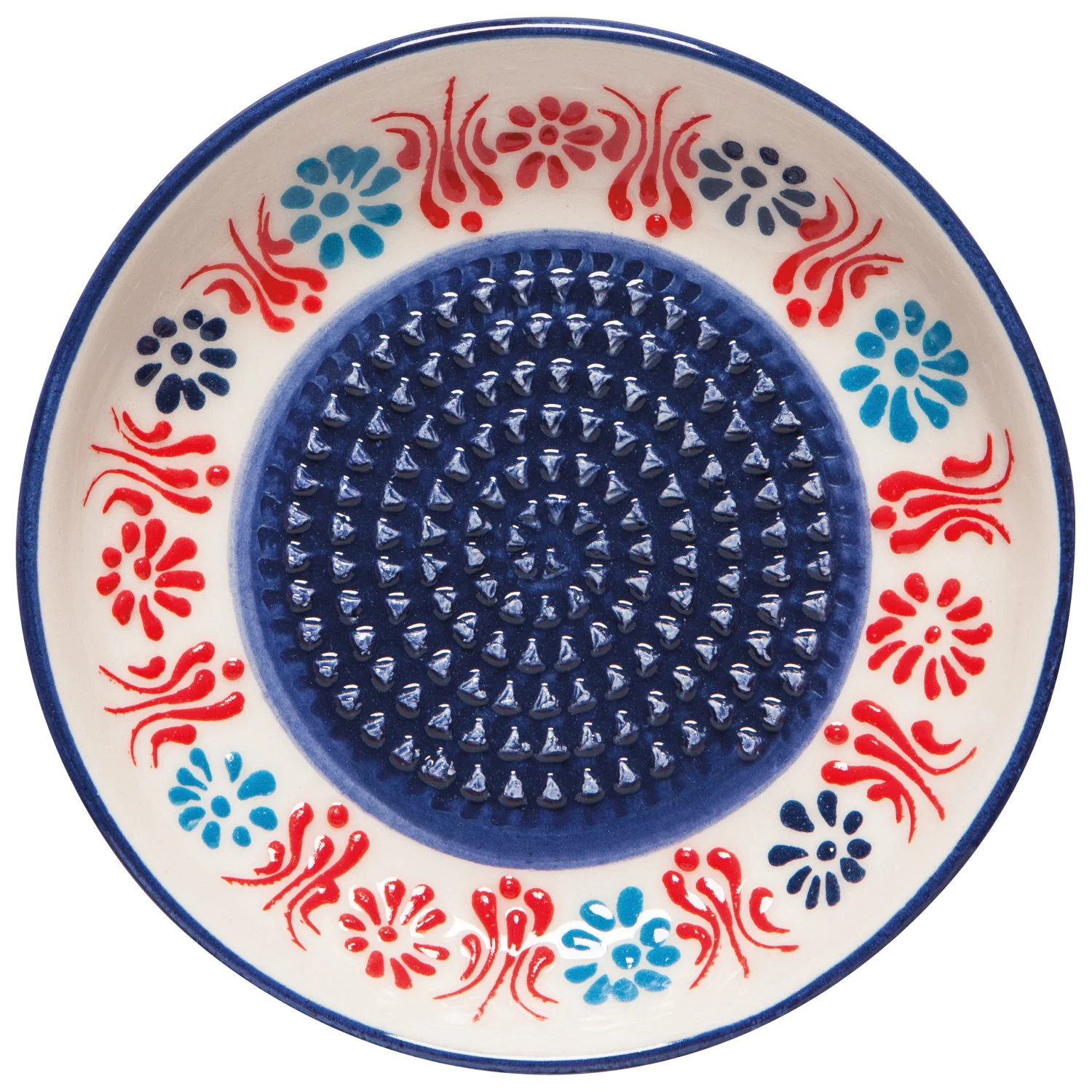 Ginger Grater - Evani Multi White (Turkish Hand-painted) - Image 2