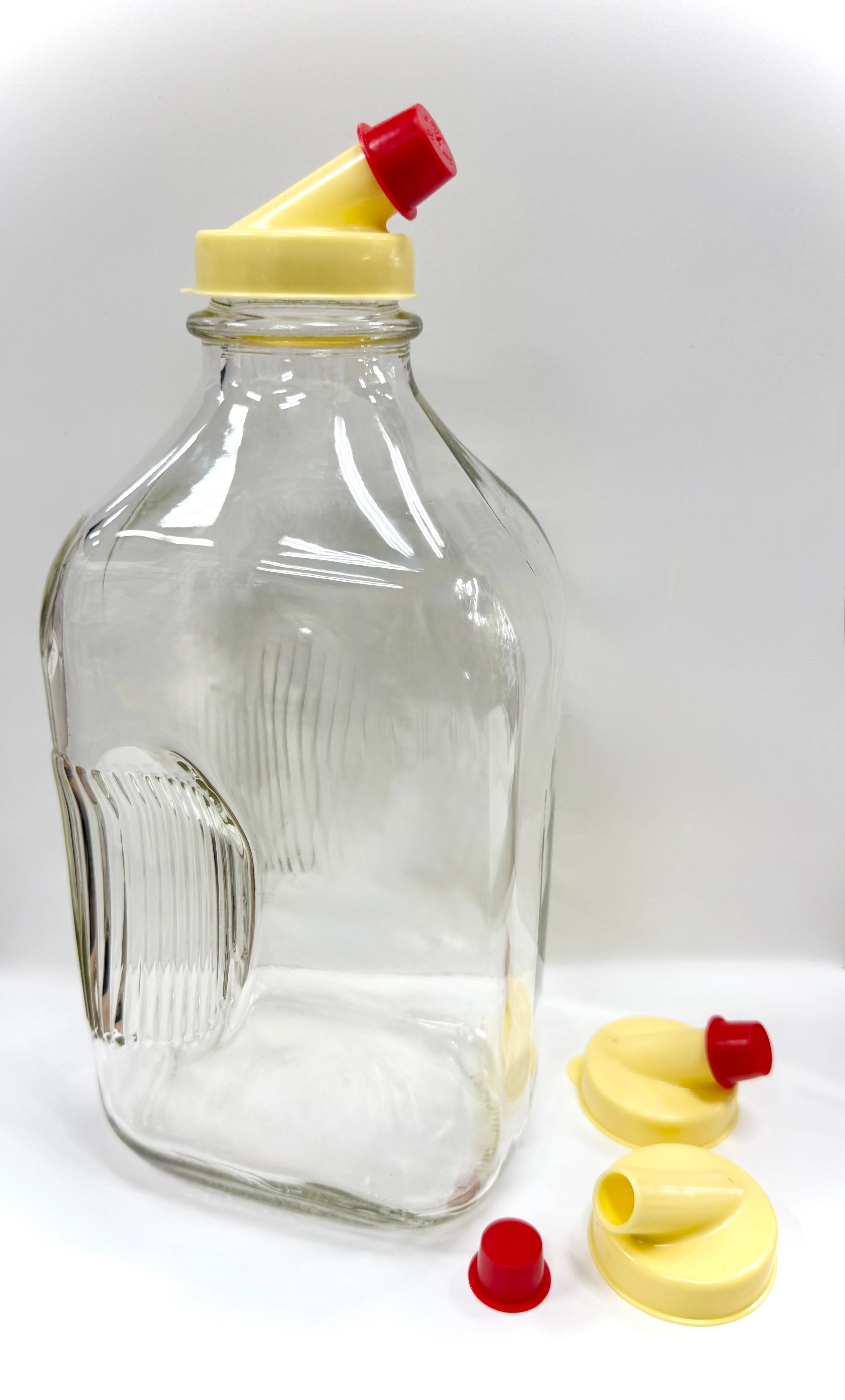 Glass Milk Bottle Pour Spouts - 2pk - Image 2