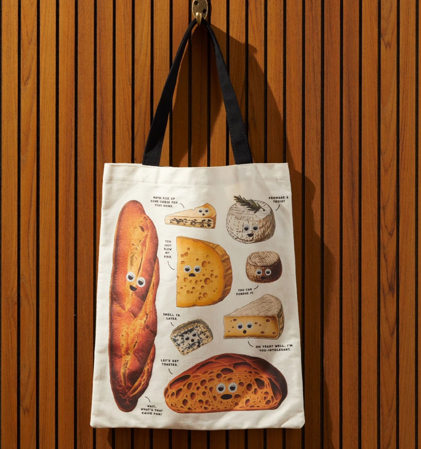 Googly Food Canvas Tote - Image 6