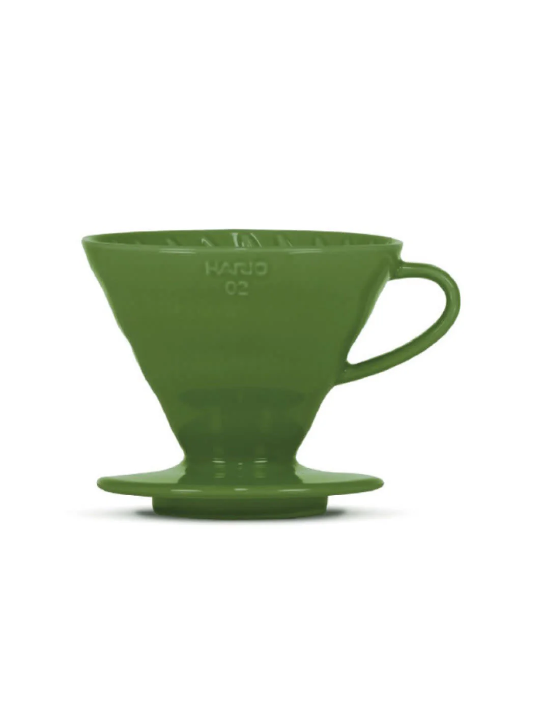 Hario V60-02 Ceramic Dripper - Dark Green