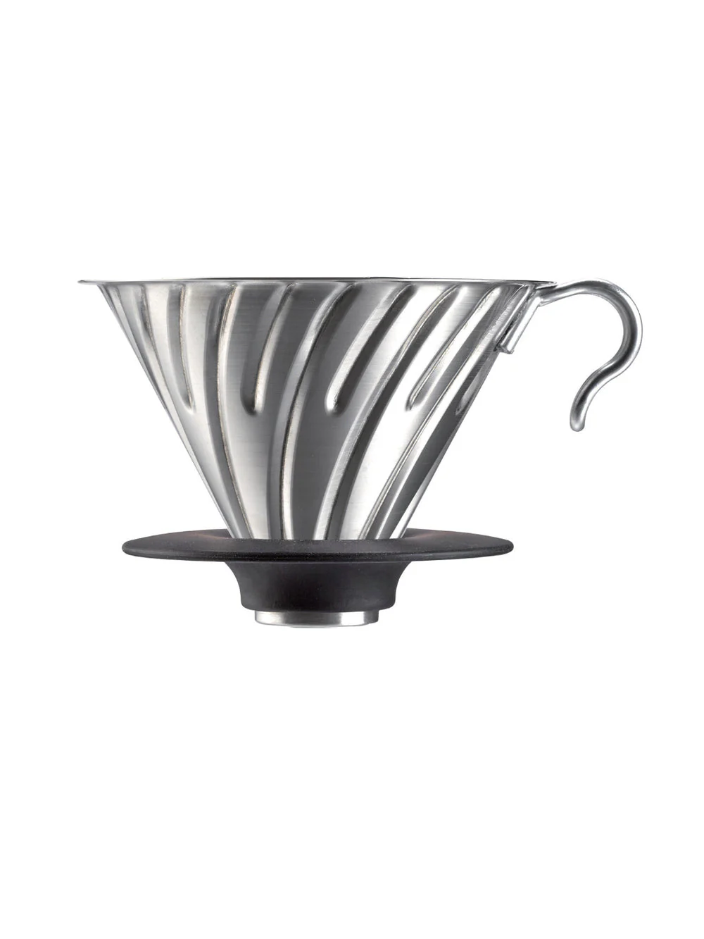 Hario V60-02 Metal Dripper - Stainless - Image 2