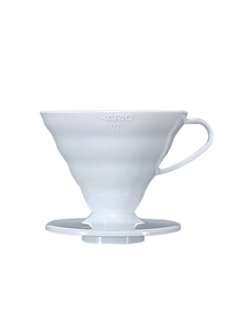 Hario V60-02 Plastic Dripper - White - Image 2