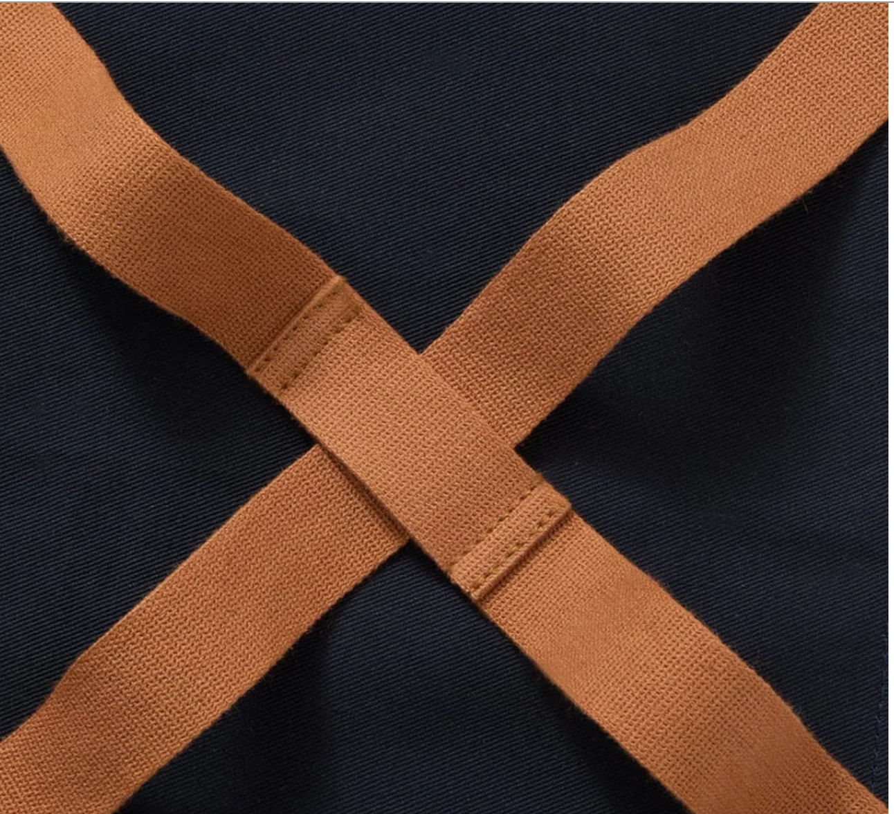 Hedley & Bennett The All Day Crossback Apron - Midnight Cider Blue - Image 3