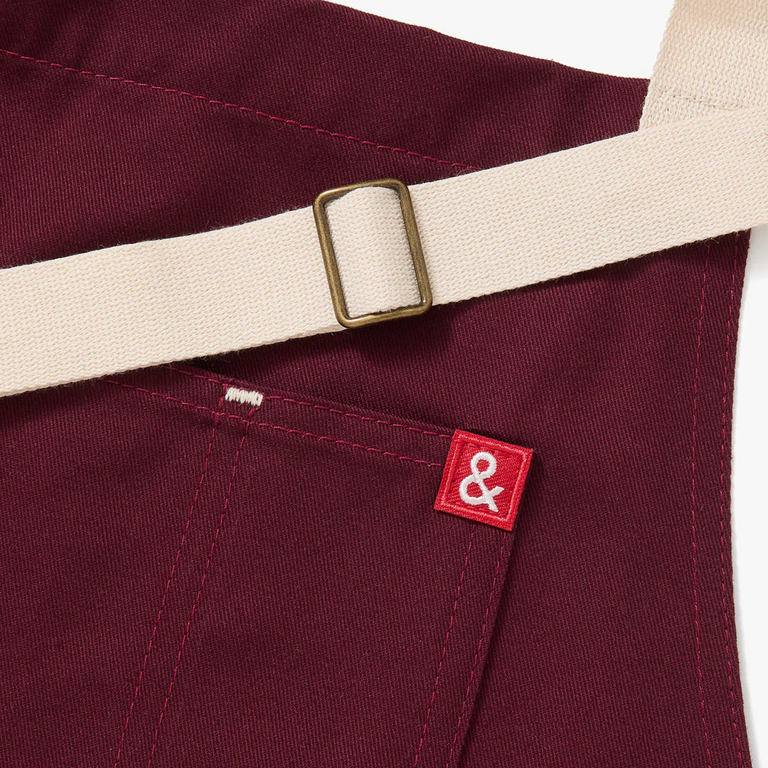 Hedley & Bennett The Essential Apron - House Red - Image 2