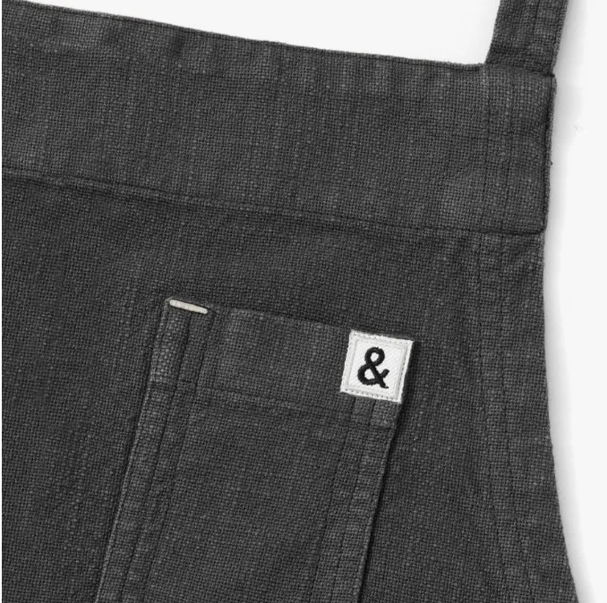 Hedley & Bennett The Minimalist Apron - Charcoal - Image 2