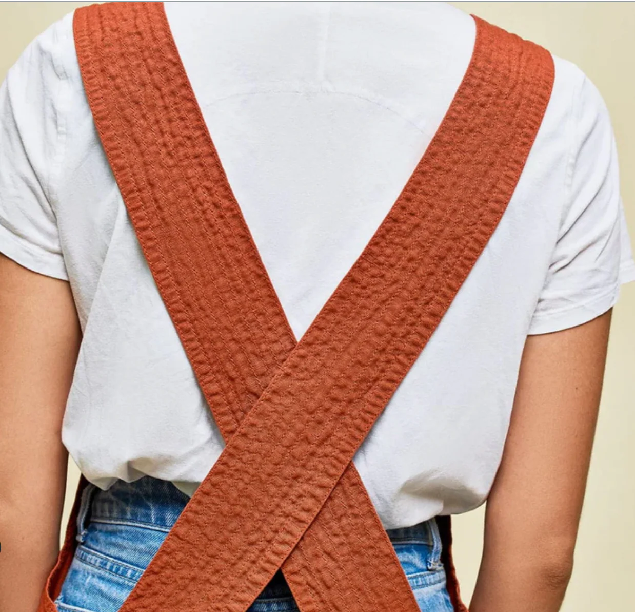 Hedley & Bennett The Smock Apron - Harissa Red - Image 5