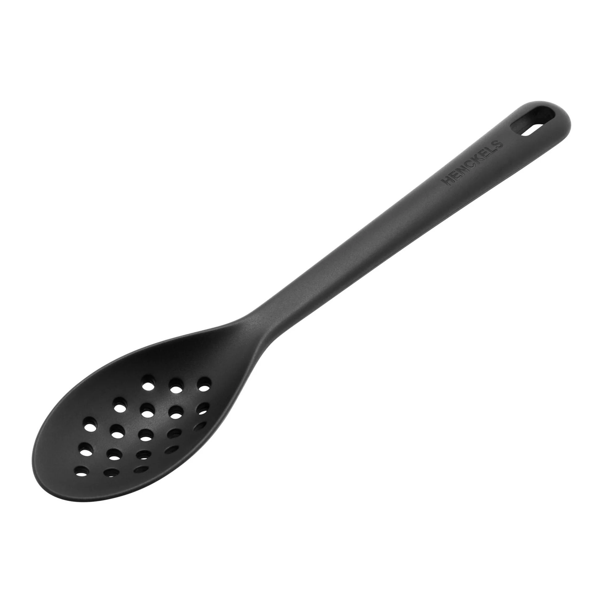 Henckels Silicone Onyx Skimming Spoon Black - 31 cm