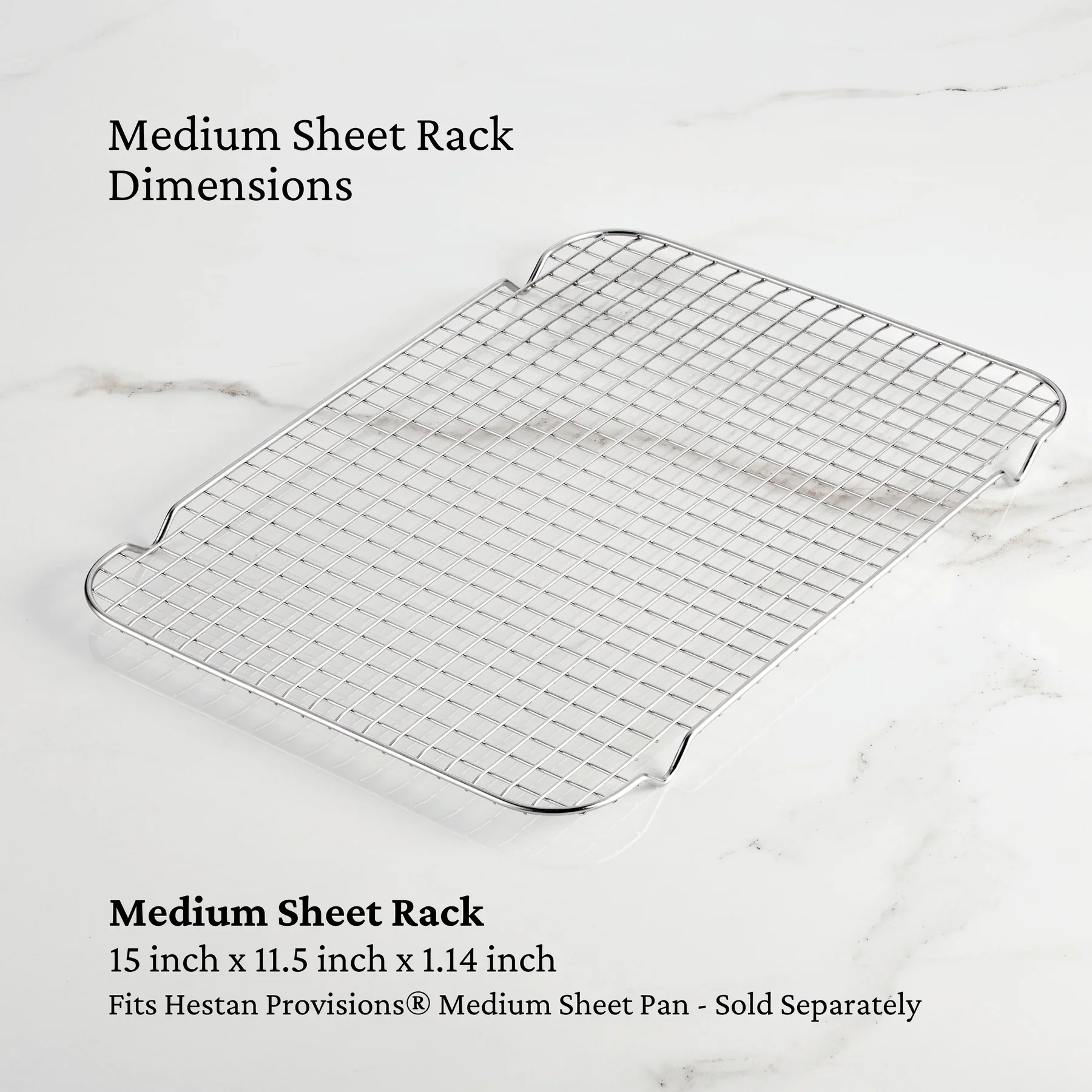 Hestan Provisions Ovenbond 12x15" Medium (Jelly Roll) Rack - Image 3