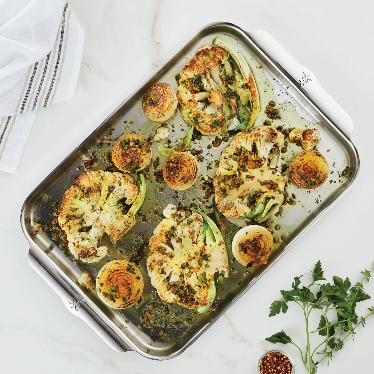 Hestan Provisions Ovenbond 13x18" Clad Half Sheet Pan - Image 2