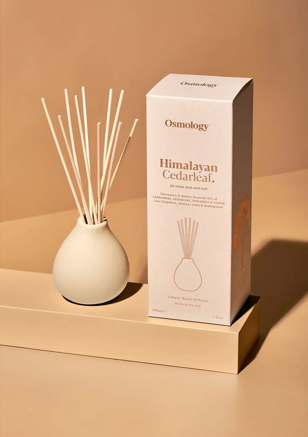 Himalayan Cedarleaf 7 fl oz Reed Diffuser - Cedar Patchouli and Lemon (40% off at checkout) - Image 2