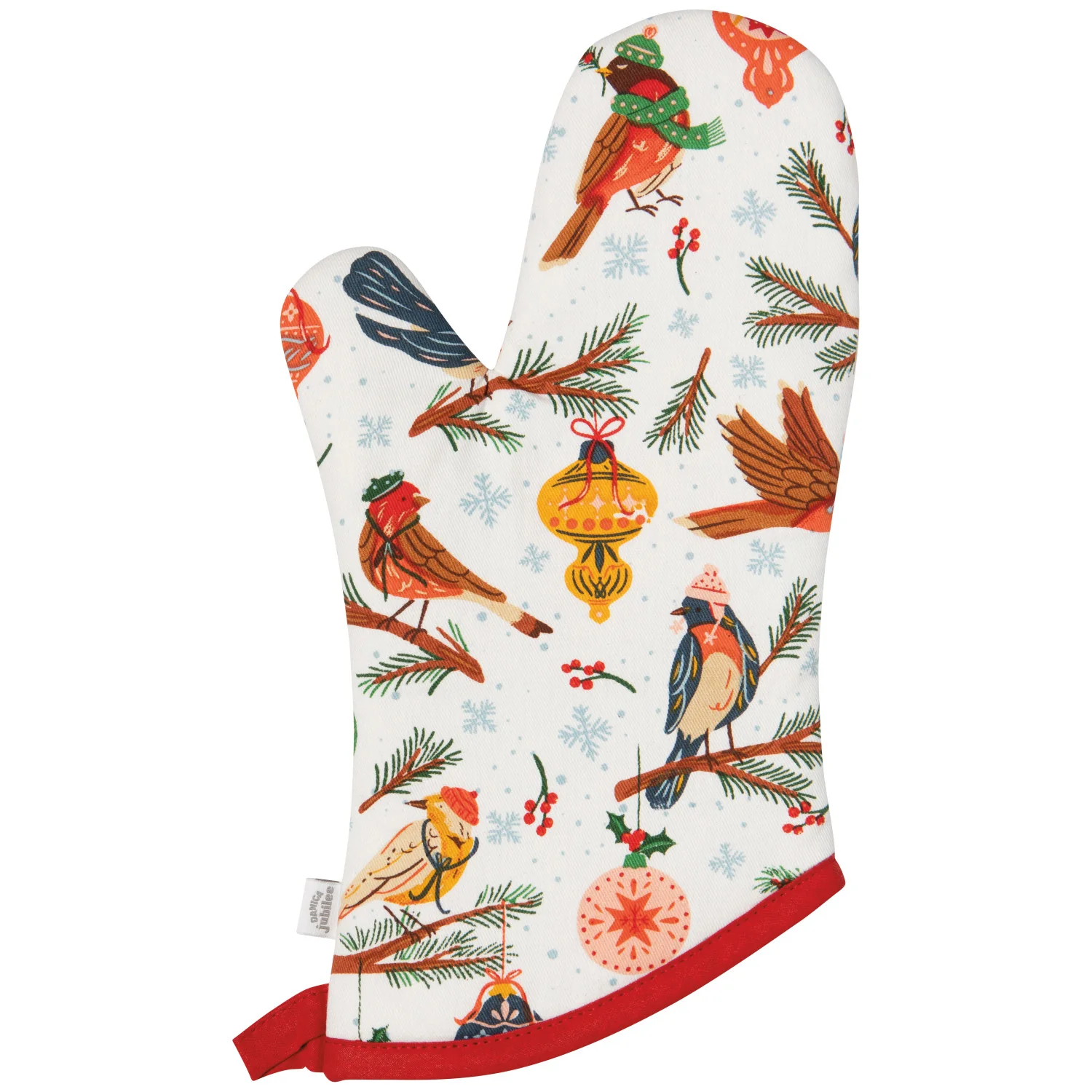 Holiday Oven Mitts Set/2 - Season's Tweetings - Image 3