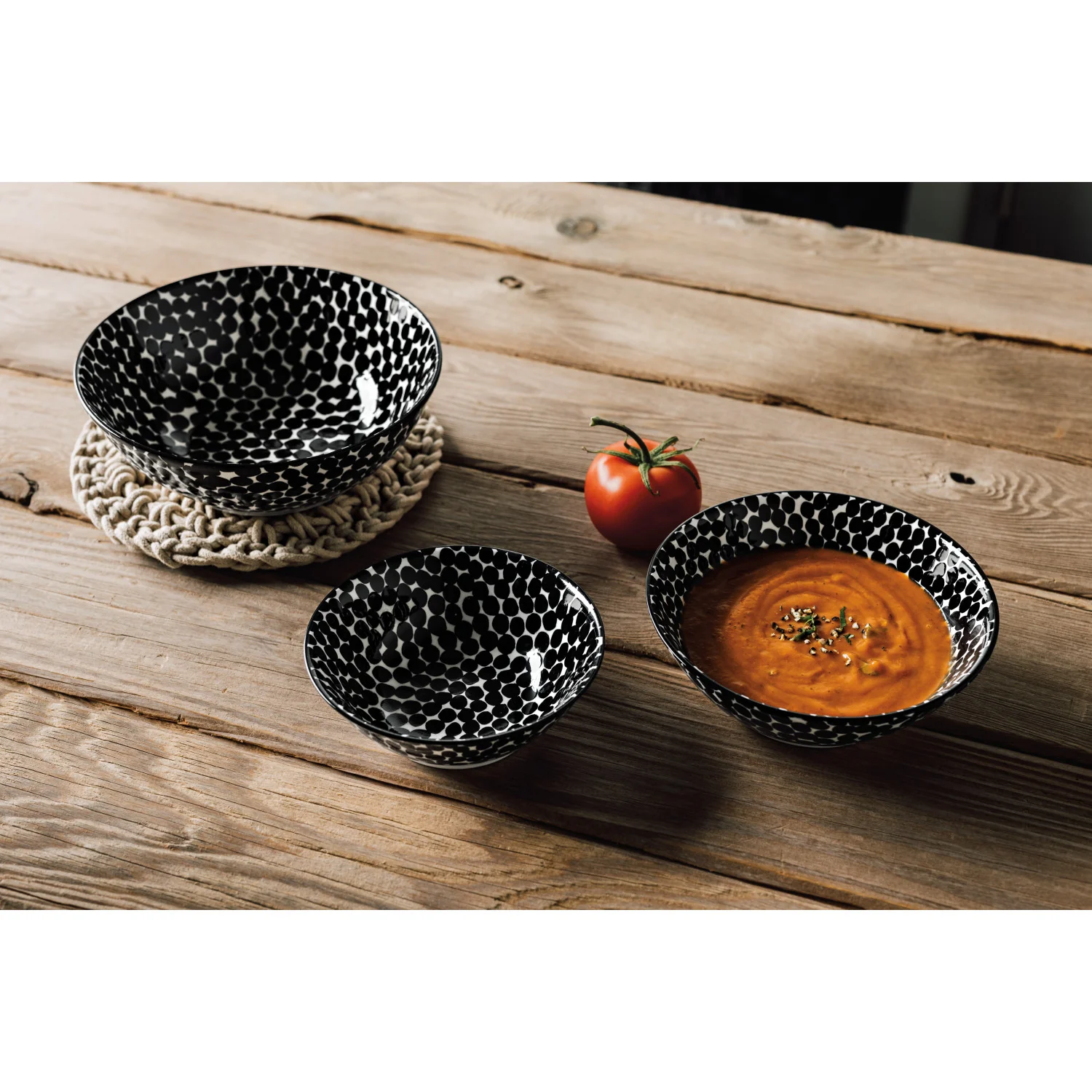 Imperial Anemone Stamped Bowl - Medium 6.5" - Image 3