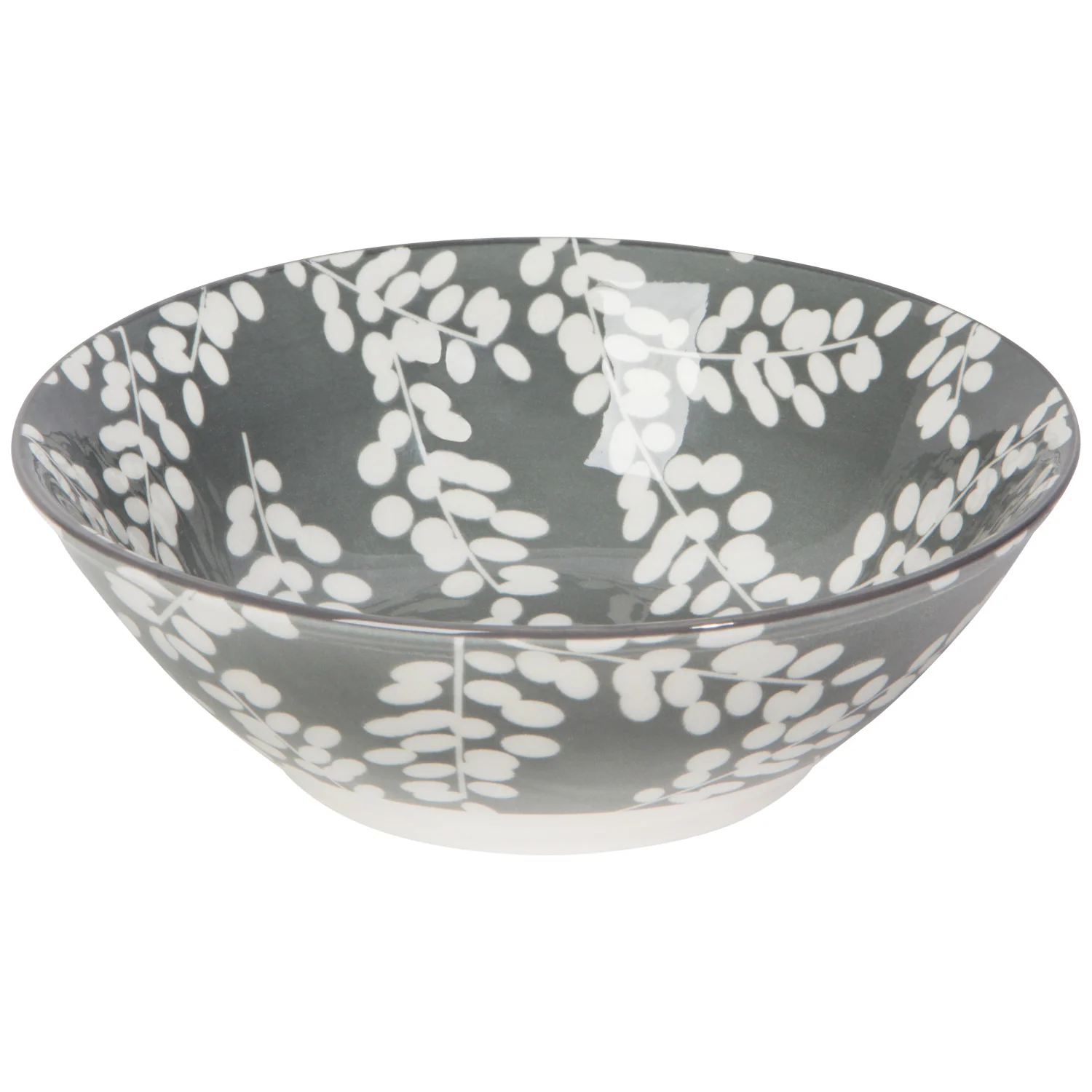 Imperial Cress Stamped Bowl - Medium 6.5"