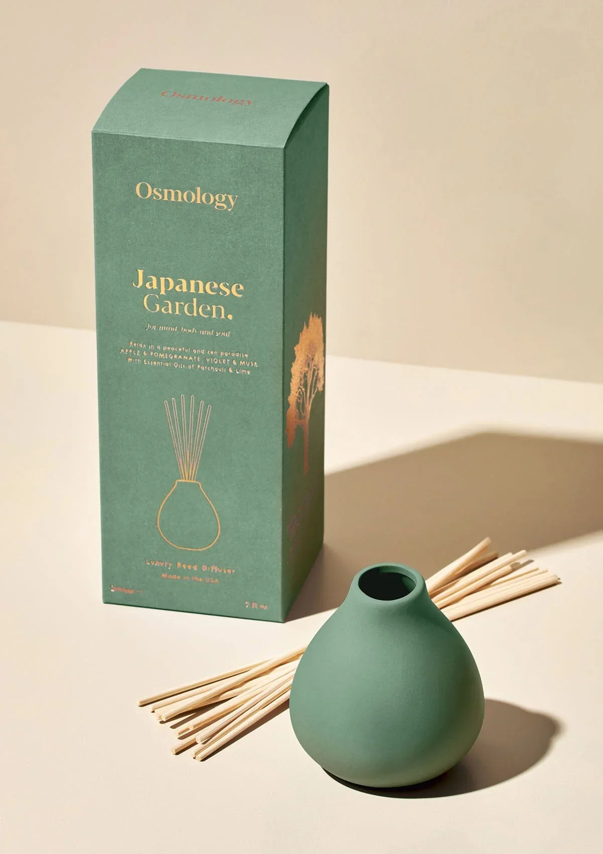 Japanese Garden 7 fl oz Reed Diffuser - Apple Pomegranate and Musk (40% off at checkout) - Image 2