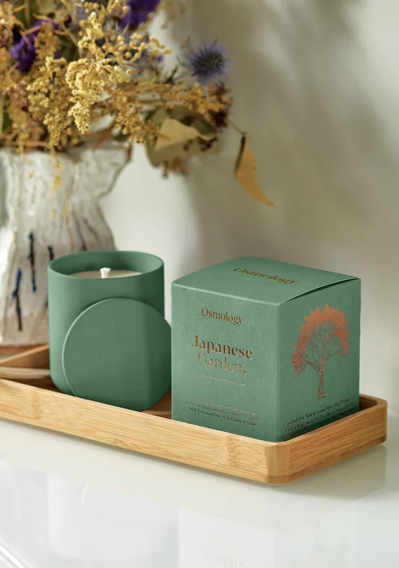 Japanese Garden 9.8 oz Candle - Apple Pomegranate and Musk (40% off at checkout) - Image 3