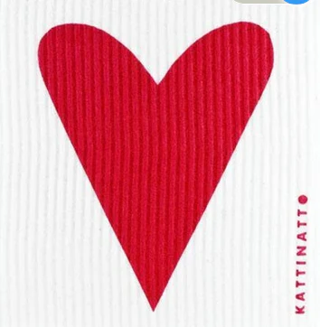 Swedish DC Solid Red Heart