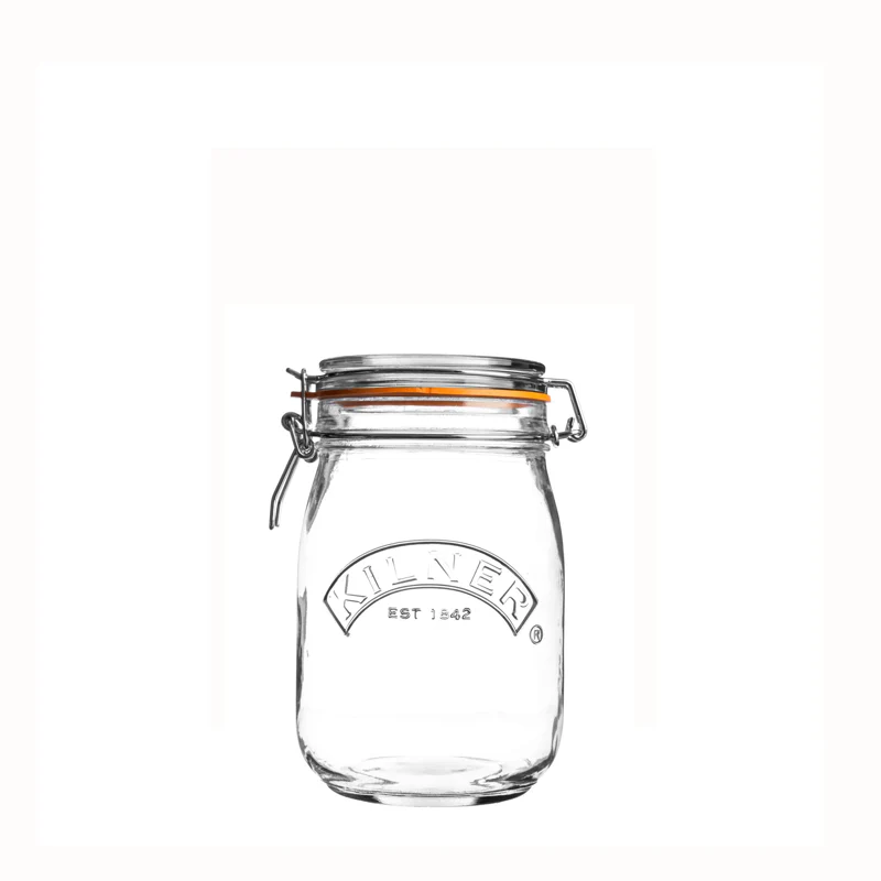 Kilner Round Clip Top Jar - 1 Litre
