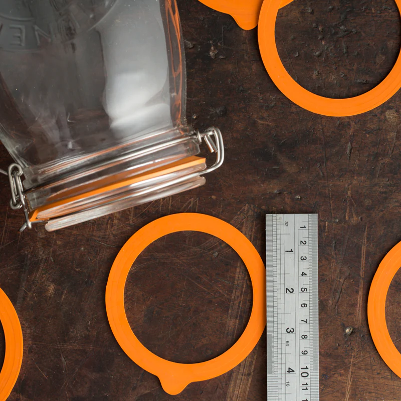 Kilner Rubber Replacement Seals - Large Size 6/pk - Image 2