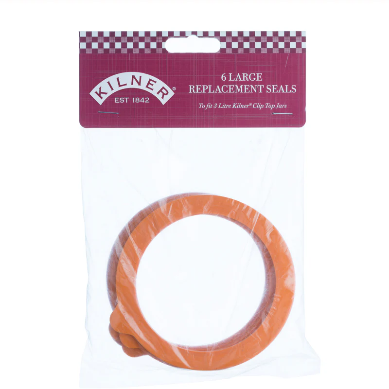 Kilner Rubber Replacement Seals - Large Size 6/pk - Image 3