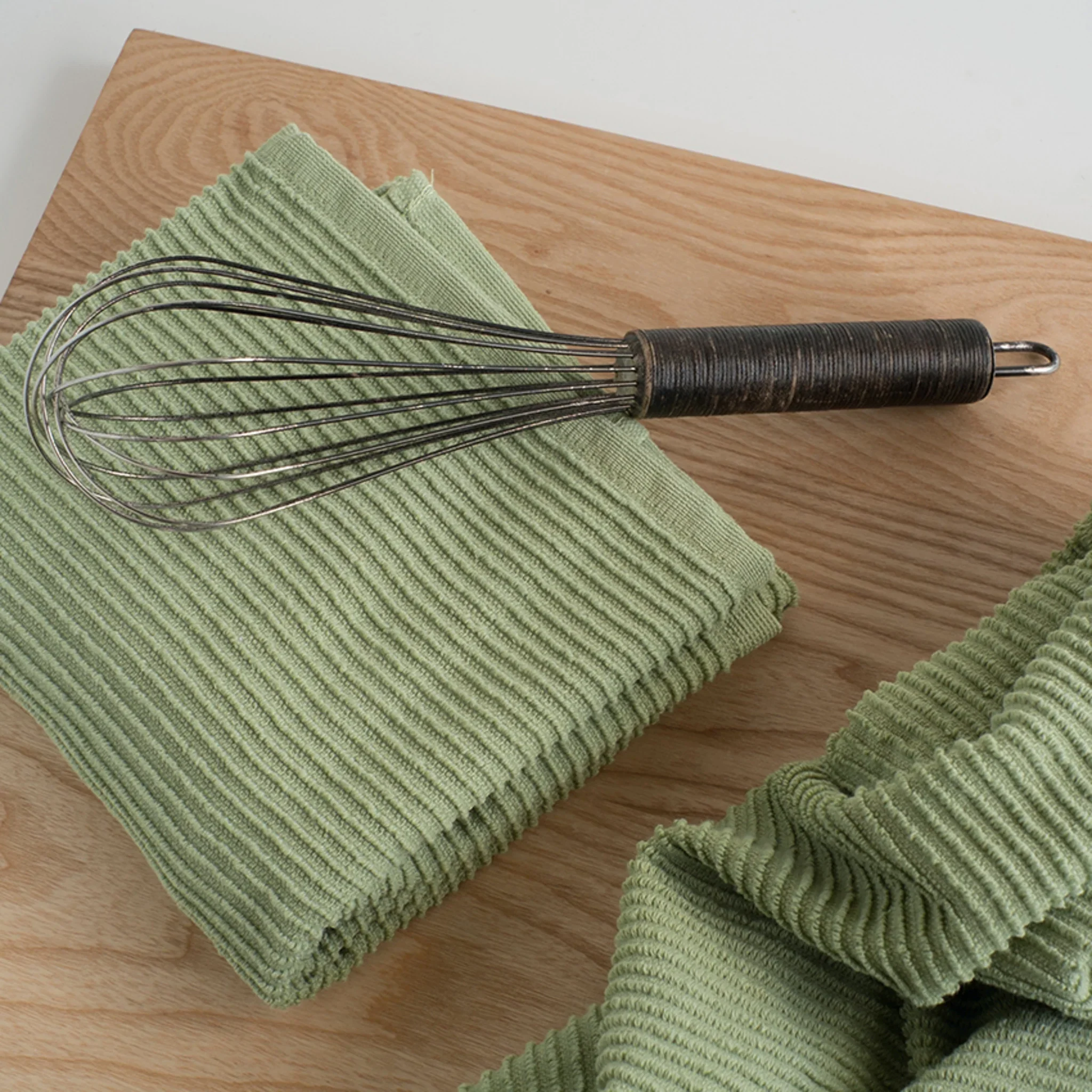 Kitchen Towel Ripple - Sage - Image 4