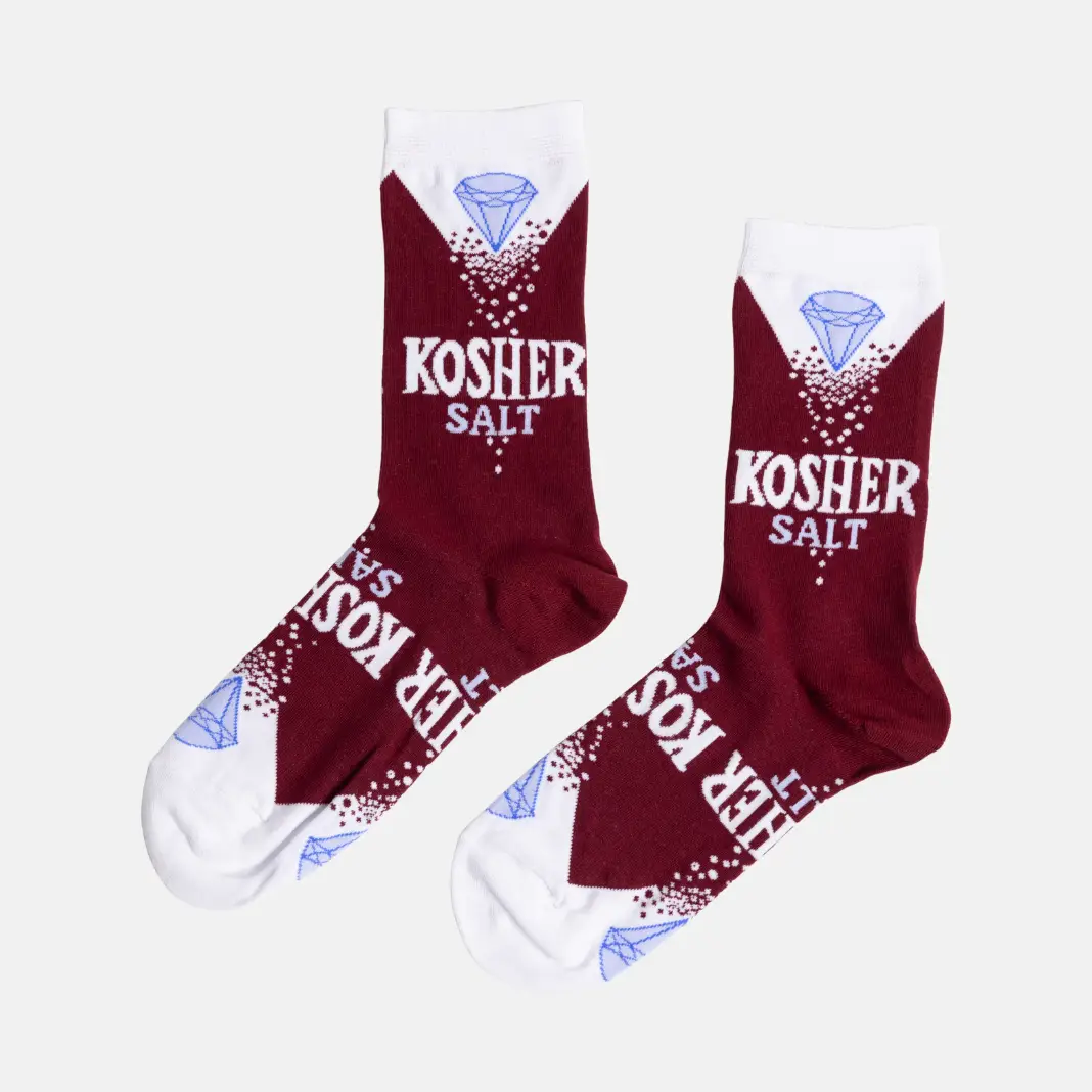 Kosher Salt Crew Socks - Small