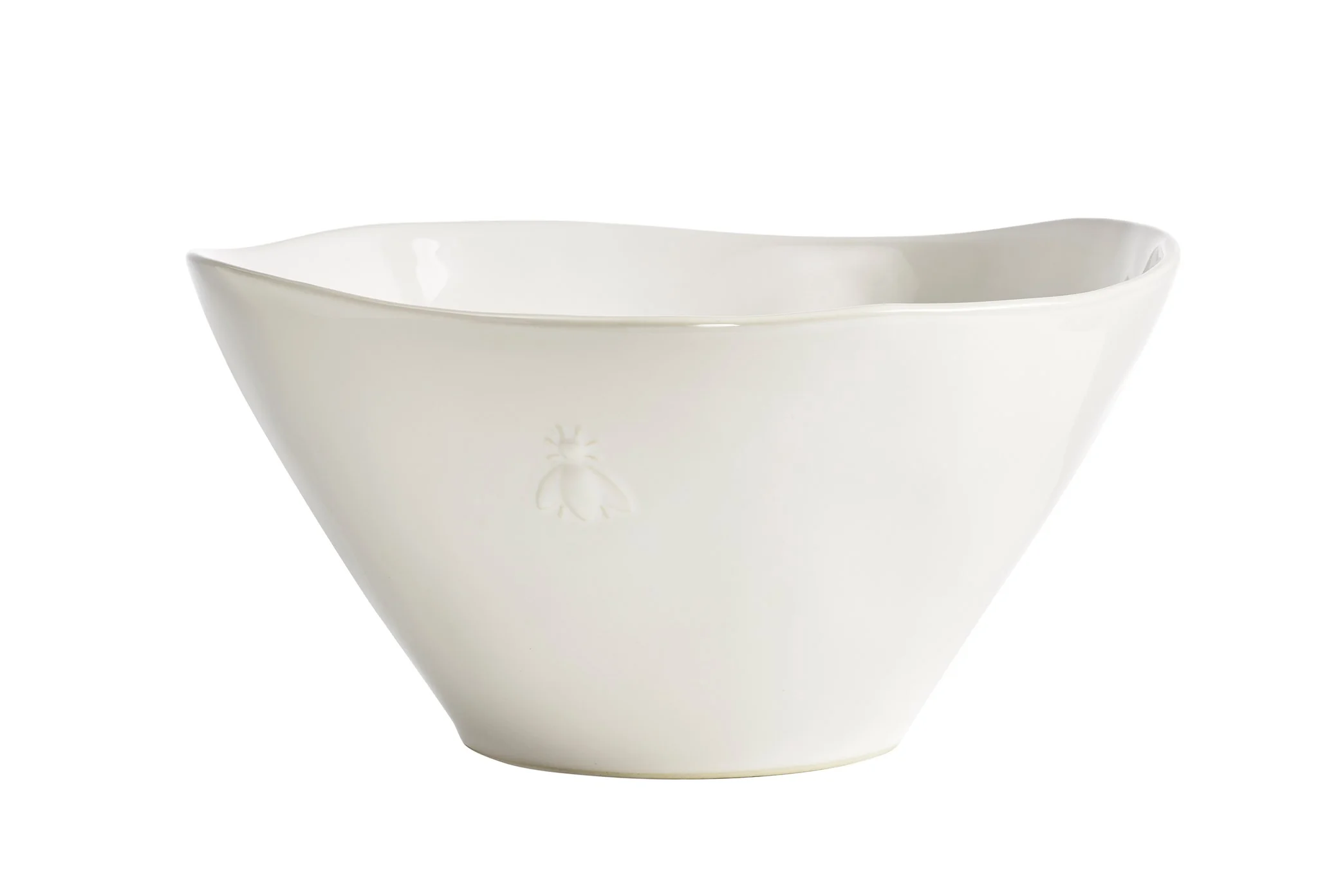 La Rochere Bee Serving Bowl Ecru