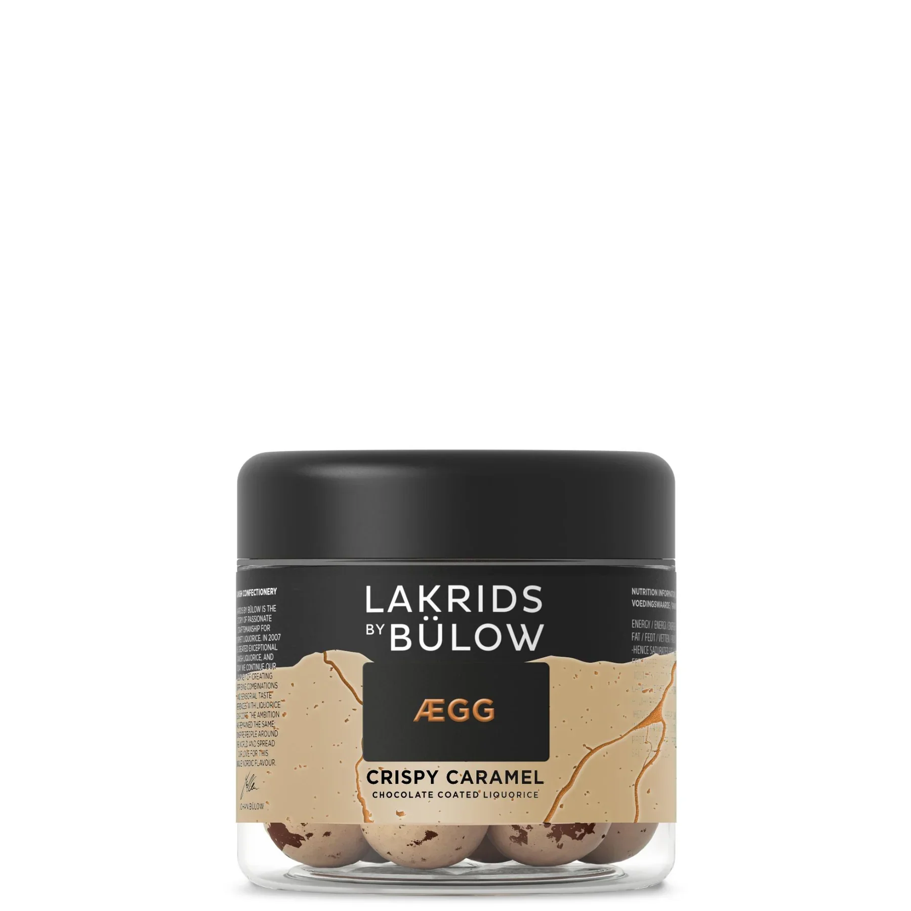 Lakrids by Bülow Crispy Caramel Liquorice Small - 125g