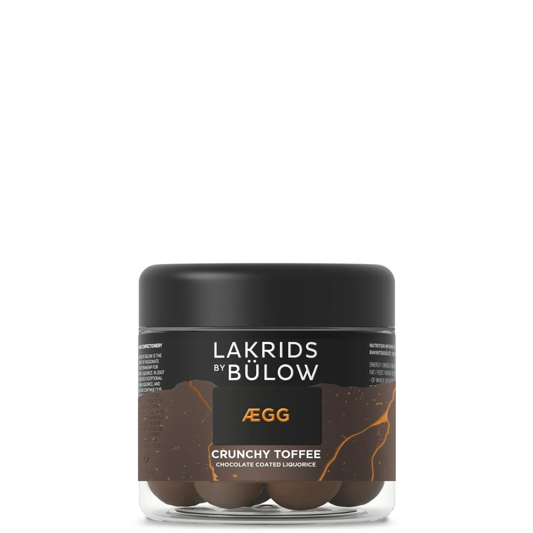 Lakrids by Bülow Crunchy Toffee Liquorice Small - 125g