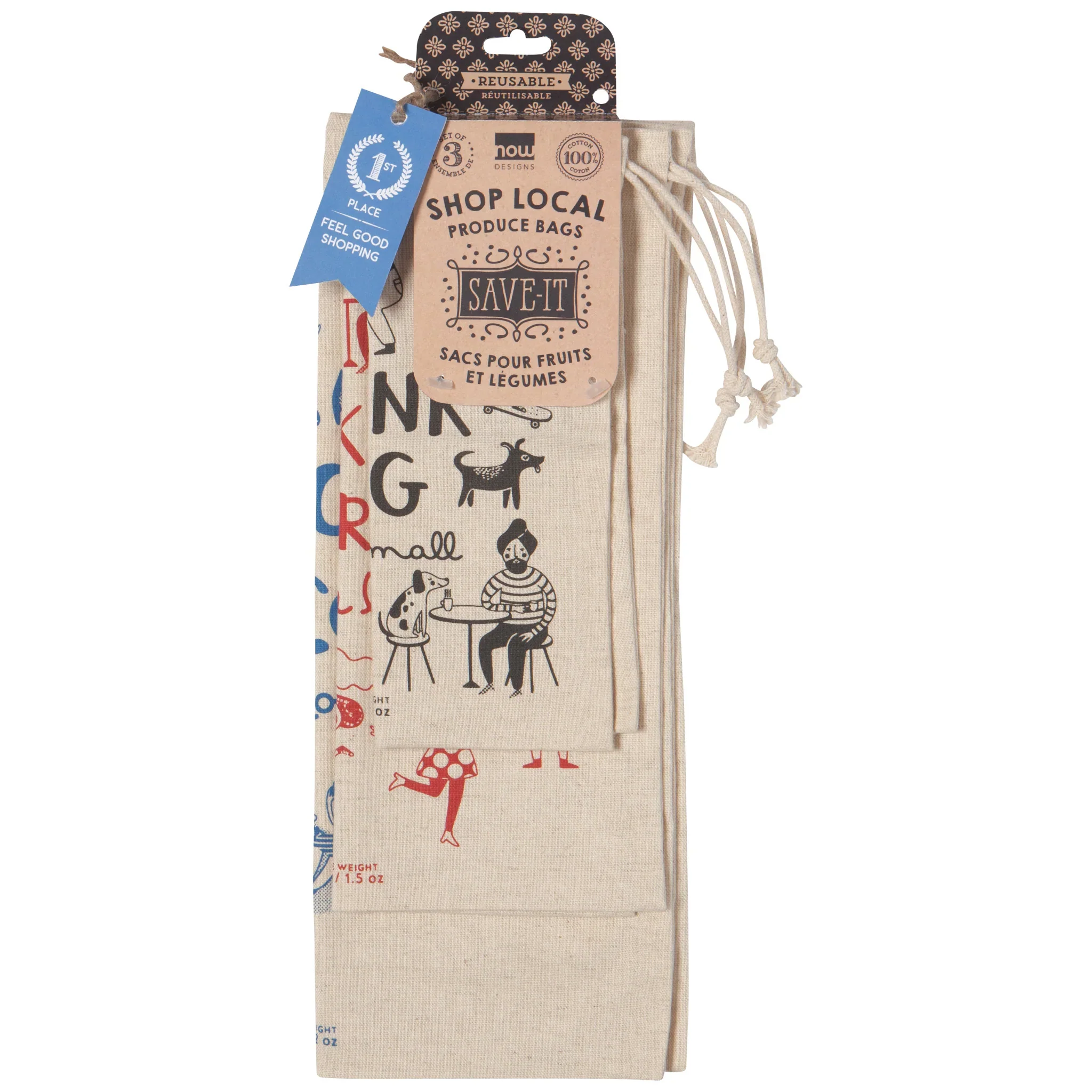 Le Marche Produce Bags - set/3 Shop Local - Image 8