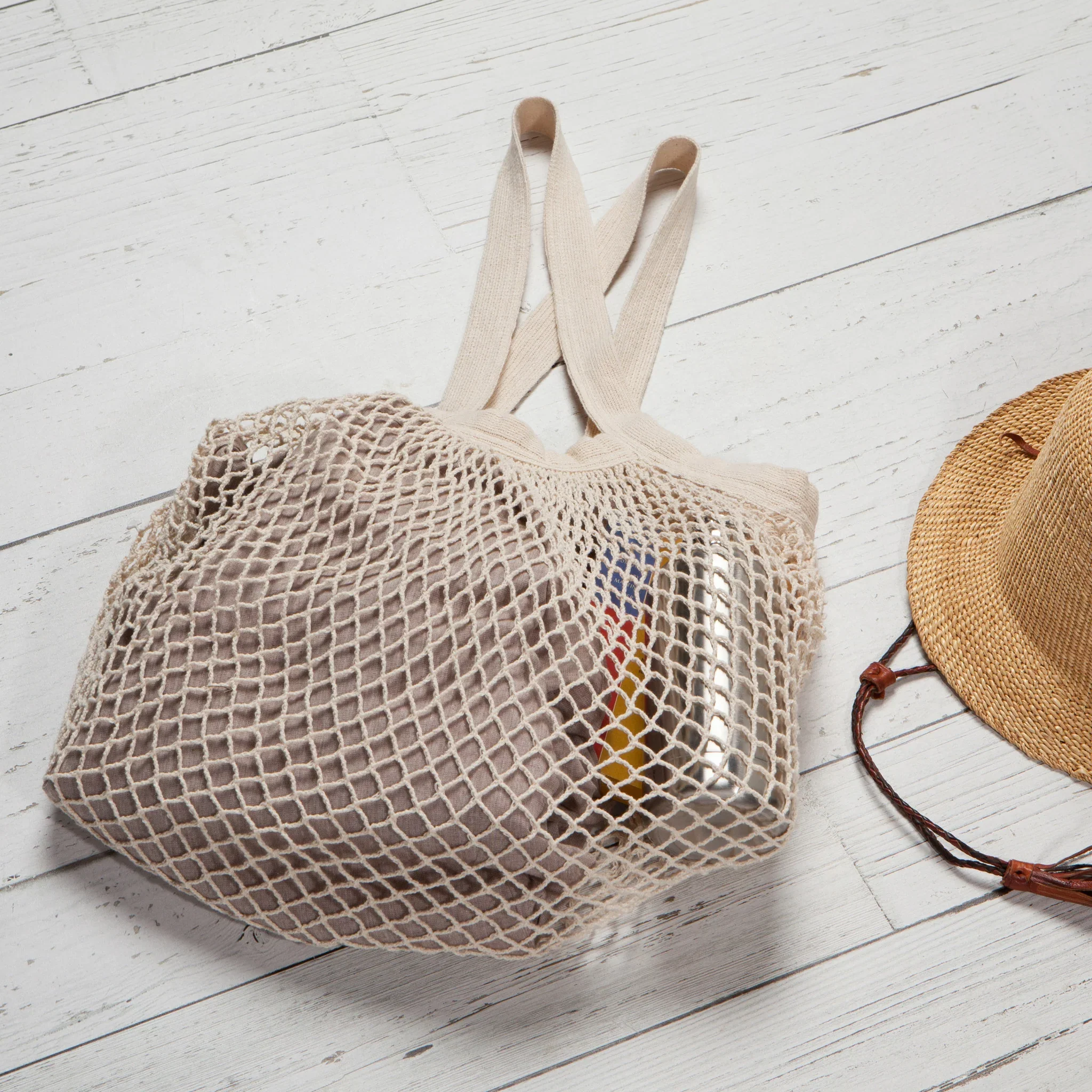 Le Marche Shopping Tote - Natural - Image 2