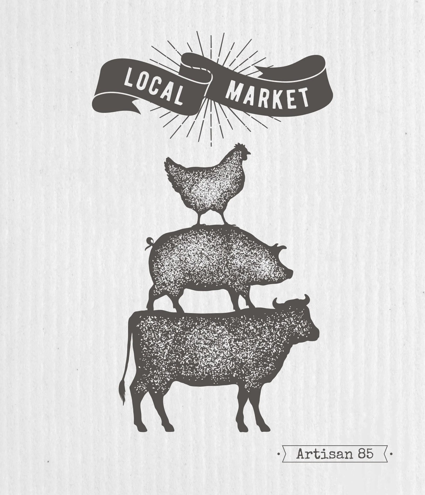 Local Market Swedish Cloth