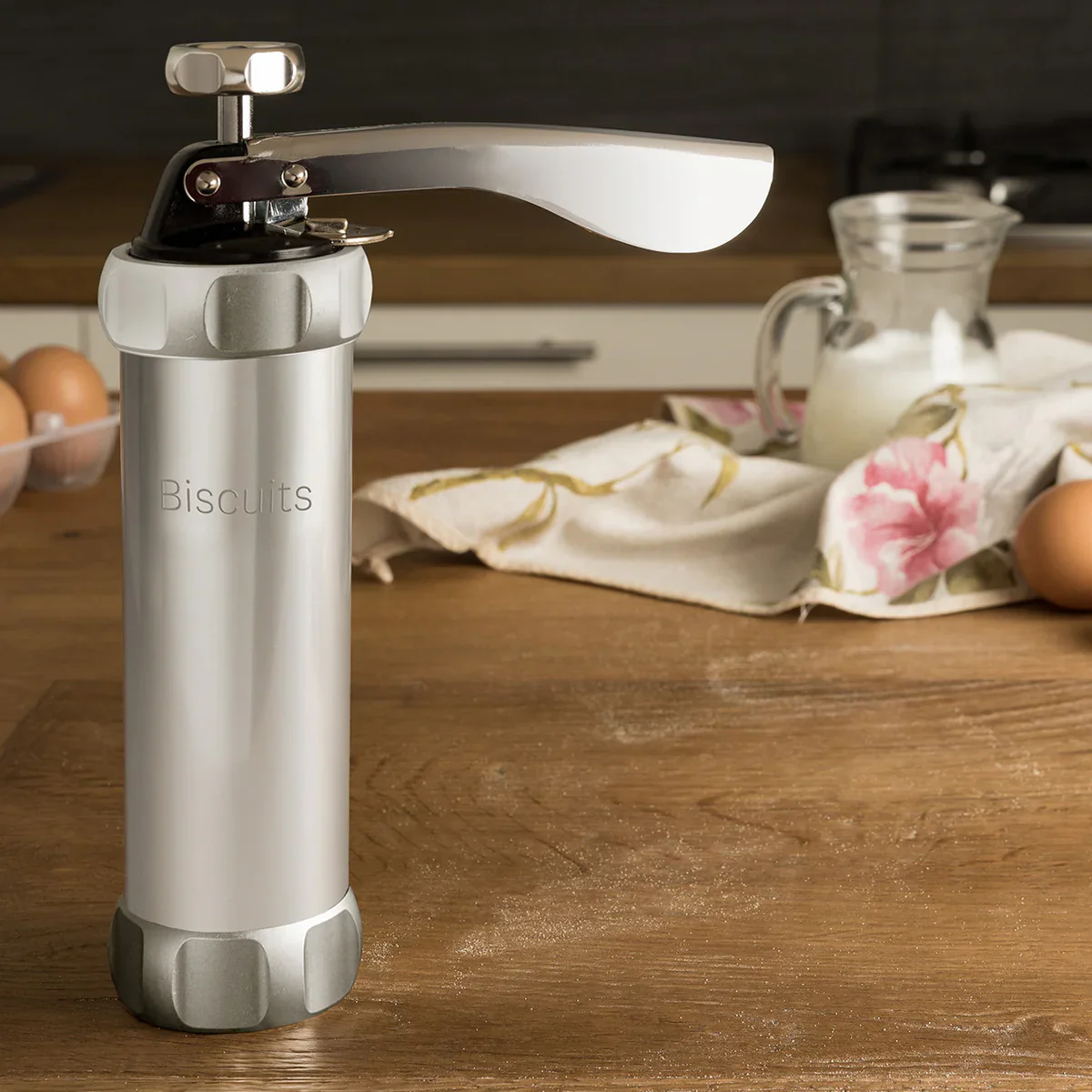 Marcato Biscuit Press - Classic Silver - Image 2