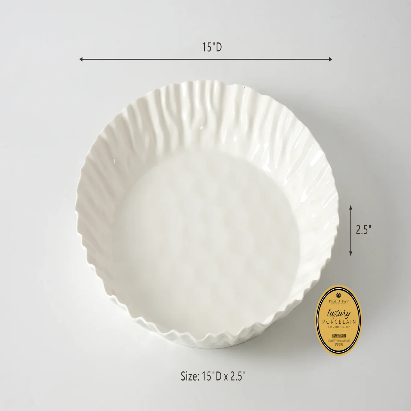 Mascali Bianca Round Deep Server - Image 6