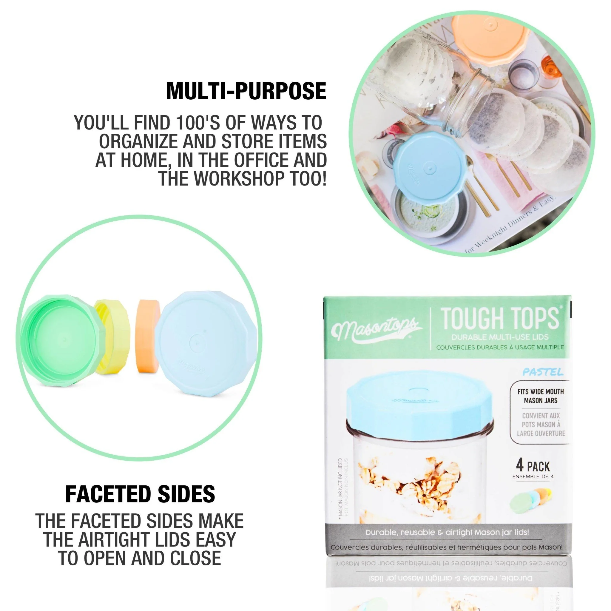 Mason Tough Tops REGULAR 4-Pack - Image 3