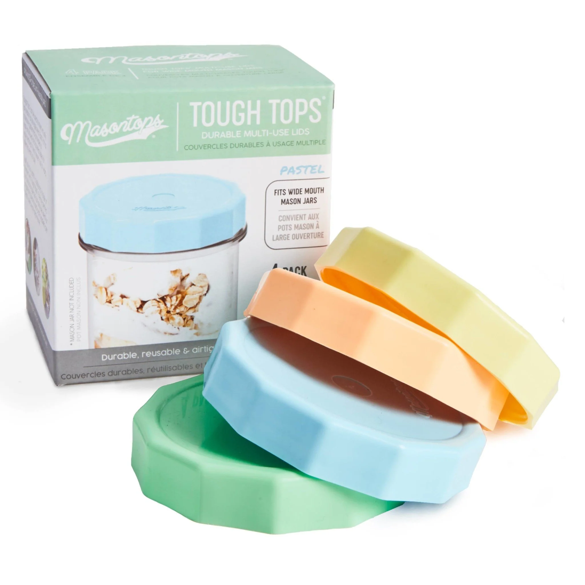 Mason Tough Tops WIDE 4-Pack