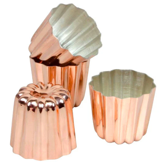 Copper Cannele Mold 55mm EACH - Image 2