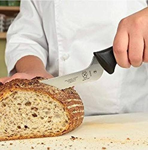 Mercer Millennia Black Handle 10" Wide Wavy Edge Bread Knife - Image 8