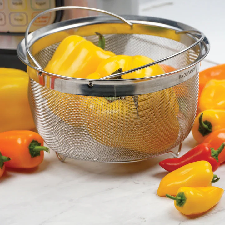 Mesh Basket w/ Folding Handles - 3qt - Image 3
