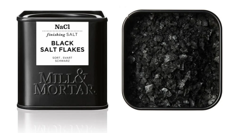 Mill & Mortar - Black Salt Flakes