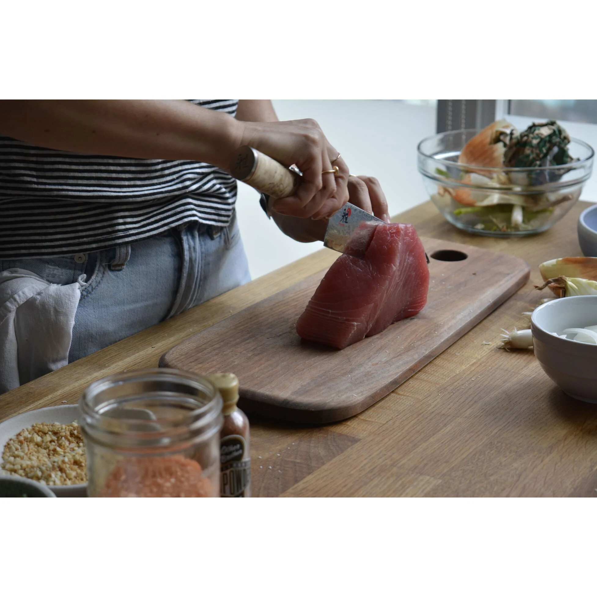 Miyabi 5000MCD Birchwood - Santoku 7" - Image 2
