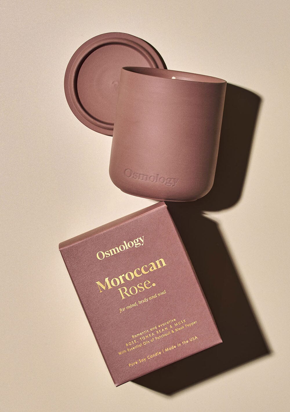 Moroccan Rose 9.8 oz Candle - Rose Tonka and Musk (40% off at checkout) - Image 2