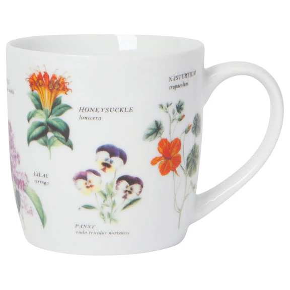 Mug 12oz - Edible Flowers