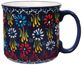 Mug 12oz - Multi Azure Evani