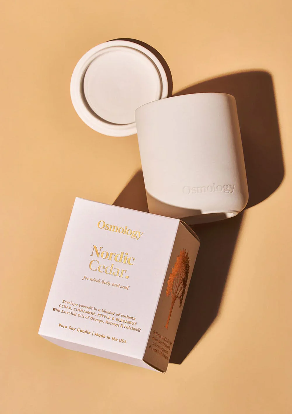 Nordic Cedar 9.8 oz Candle - Cedar Cinnamon and Bergamot (40% off at checkout) - Image 2