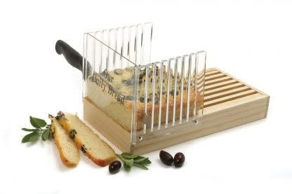 Bread Slicing Guide w Crumb Catcher - Image 3