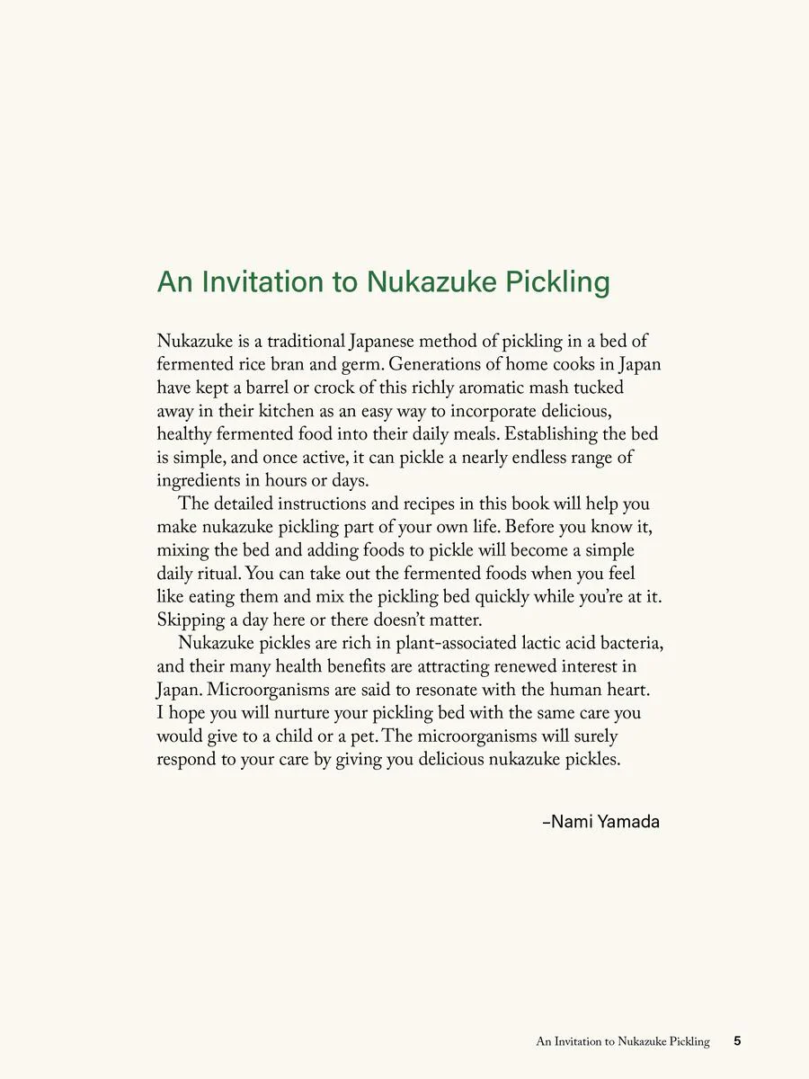 Nukazuke The Japanese Art of Fermented Pickling - Nami Yamada - Image 5