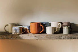 Fluted Mug 22oz - Ocean - Image 2