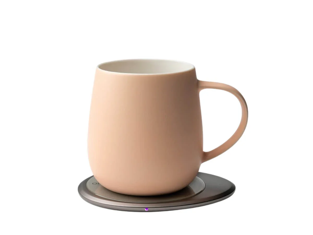OHOM Ui 3 Self-Heating Mug Set - Rosy Apricot