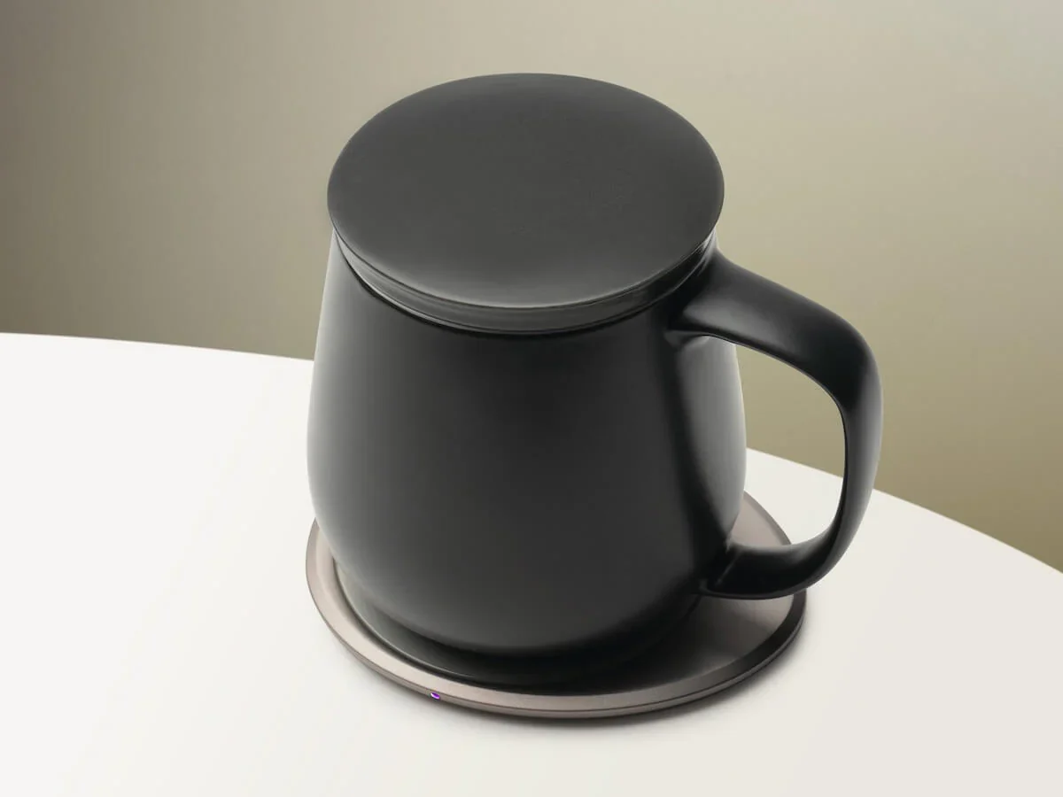 OHOM Ui+ Self-Heating Mug Set - Inkstone Black - Image 2