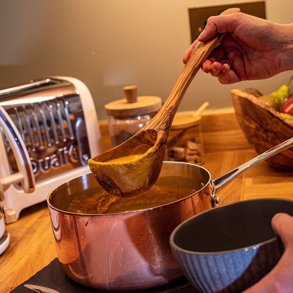 Olive Wood - Ladle 30cm - Image 2